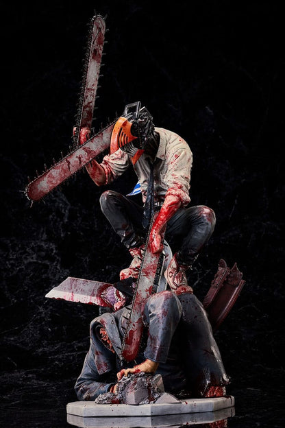 Chainsaw Man PVC Statue 1/7 Chainsaw Man Ver. by Takayuku Takeya 34 cm