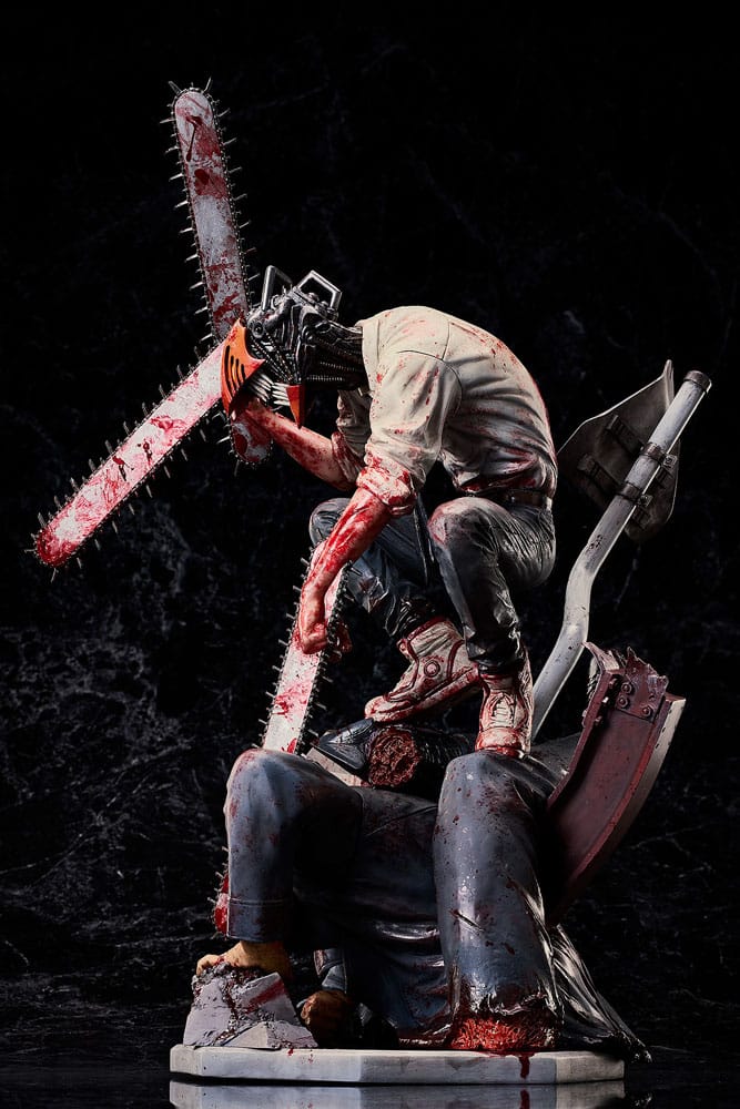 Chainsaw Man PVC Statue 1/7 Chainsaw Man Ver. by Takayuku Takeya 34 cm