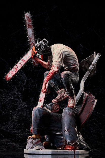 Chainsaw Man PVC Statue 1/7 Chainsaw Man Ver. by Takayuku Takeya 34 cm