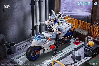 Vsinger PVC Statue 1/7 Vsinger Luo Tianyi Retro-Future Storm Driver Ver. 23 cm