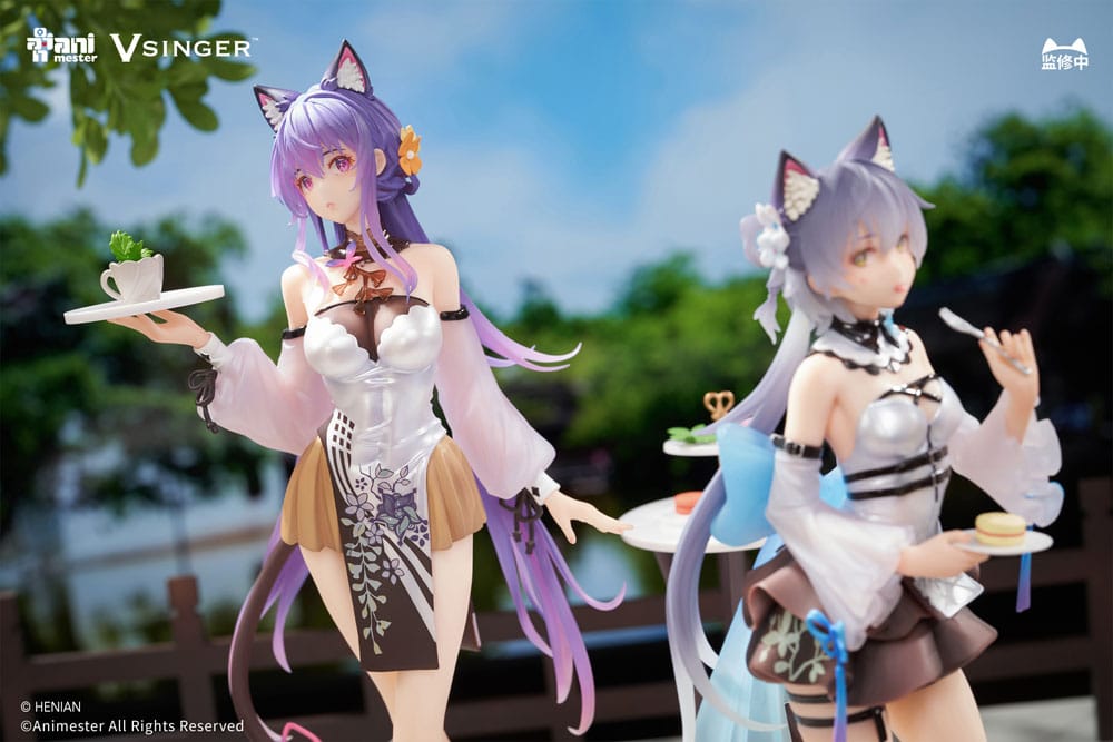 VSinger Luo Tianyi & Mo Qingxian Statuen 1/7 2er-Pack Luo Tianyi & Mo Qingxian Tea Time Melody Ver.