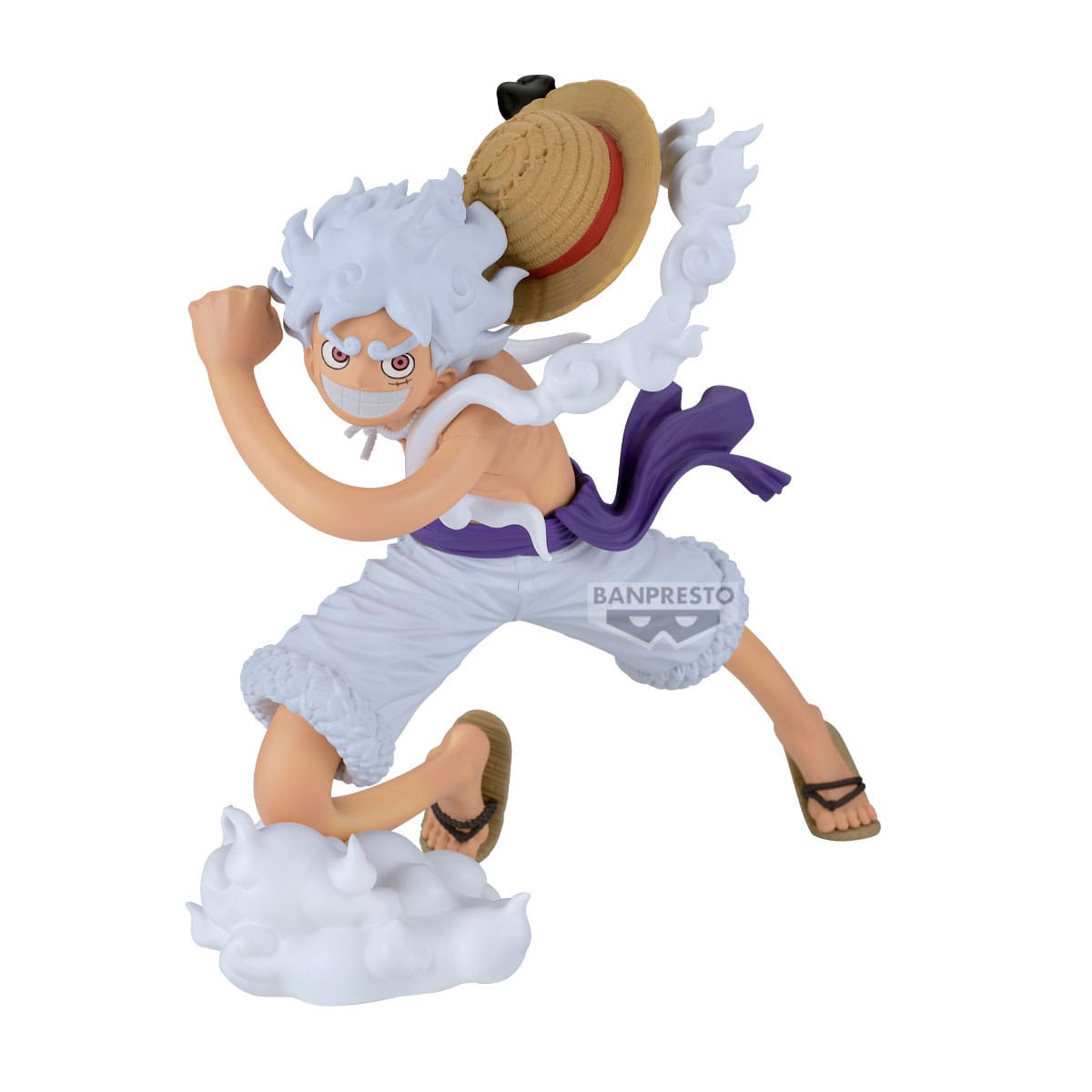 One Piece Grandista PVC Statue Monkey D. Luffy Gear 5 II 22 cm