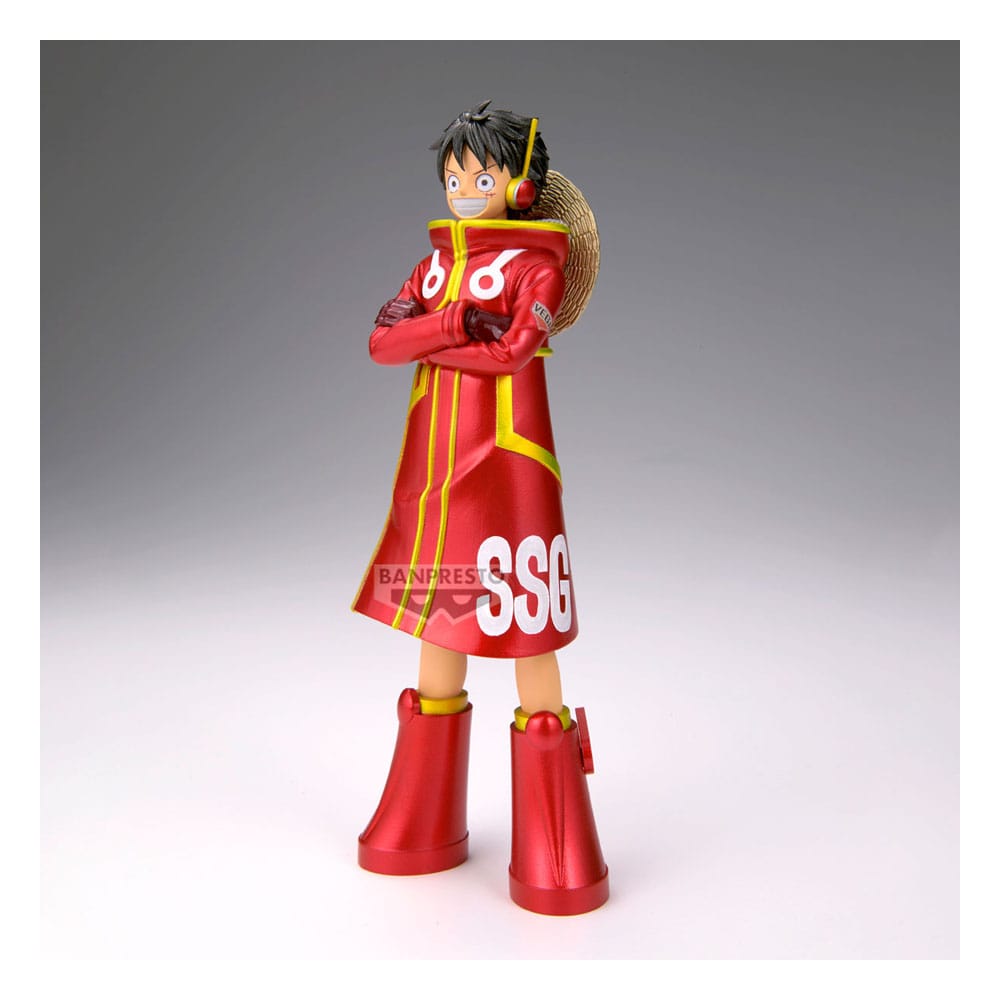 One Piece DXF - The Grandline Series PVC Statue Monkey D. Luffy (Ver. A) 16 cm