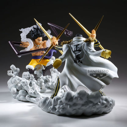 One Piece Senkozekkei PVC Statue Monkey D. Ruffy Gear 4 15 cm