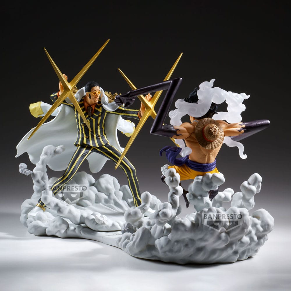 One Piece Senkozekkei PVC Statue Borsalino 18 cm