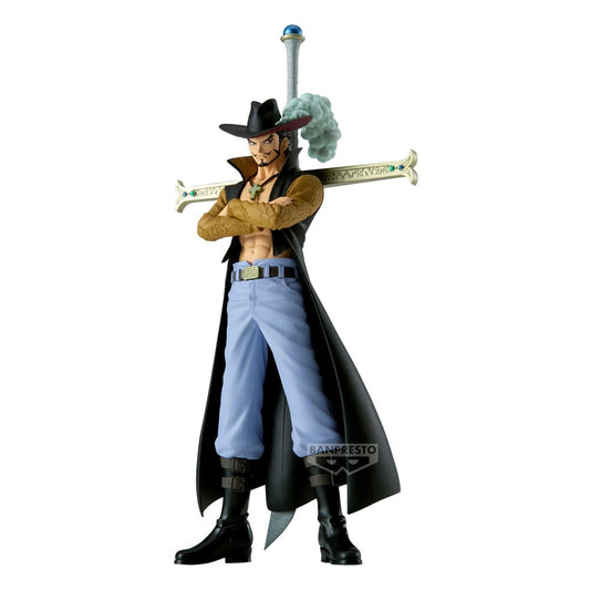 One Piece DXF - The Grandline Series - Extra PVC Statue Dracule Mihawk 17 cm