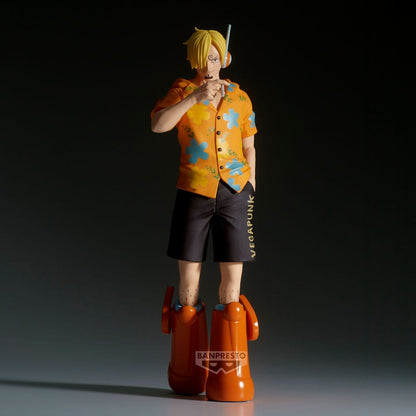 One Piece The Shukko PVC Statue Sanji Ver. Egghead 17 cm