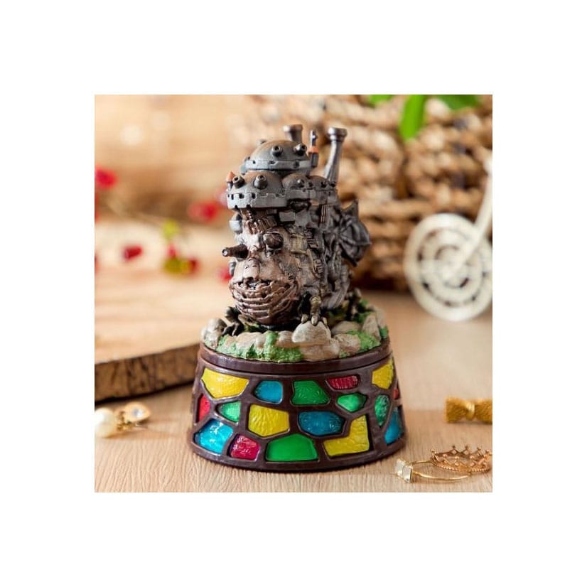 Das wandelnde Schloss Diorama / Aufbewahrungsbox Howl's castle