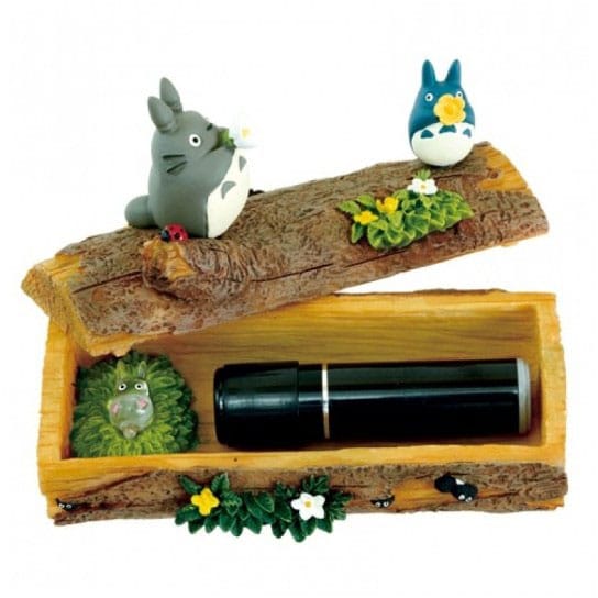 Mein Nachbar Totoro Diorama / Aufbewahrungsbox Totoro Trumpet 8 cm