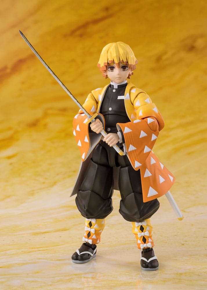 Demon Slayer: Kimetsu no Yaiba S.H.Figuarts Actionfigur Zenitsu Agatsuma 14 cm