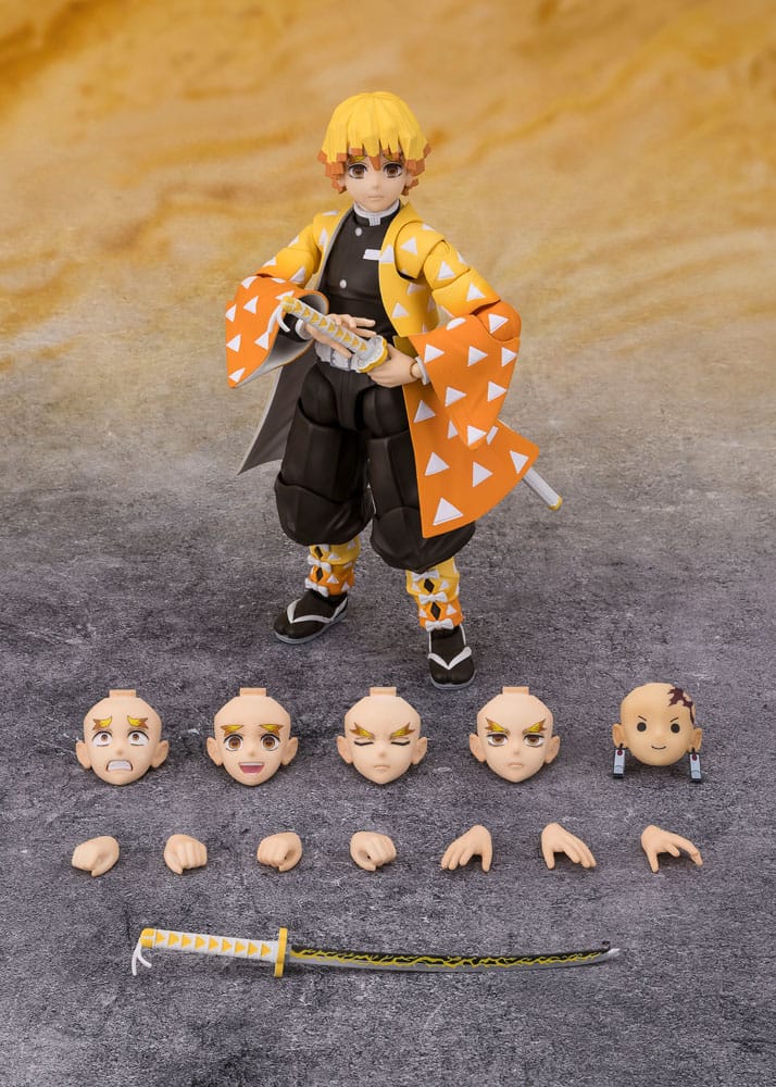 Demon Slayer: Kimetsu no Yaiba S.H.Figuarts Actionfigur Zenitsu Agatsuma 14 cm