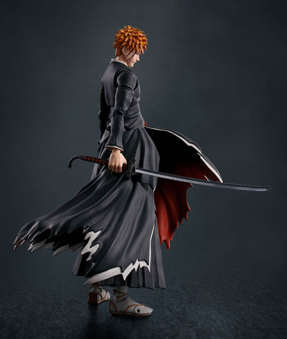 Bleach S.H. Figuarts Actionfigur Ichigo Kurosaki Getsugatensho 16 cm