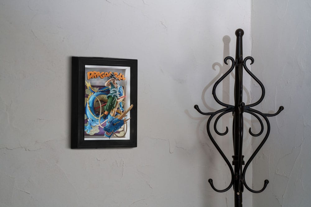 Dragon Ball Z Tamashii Art 3D Relief-Bild Son Goku & Dragon 27 cm