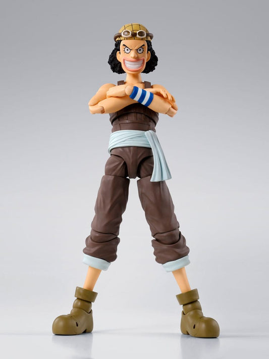 One Piece S.H.Figuarts Actionfigur Usopp Romance Dawn Ver. 15 cm