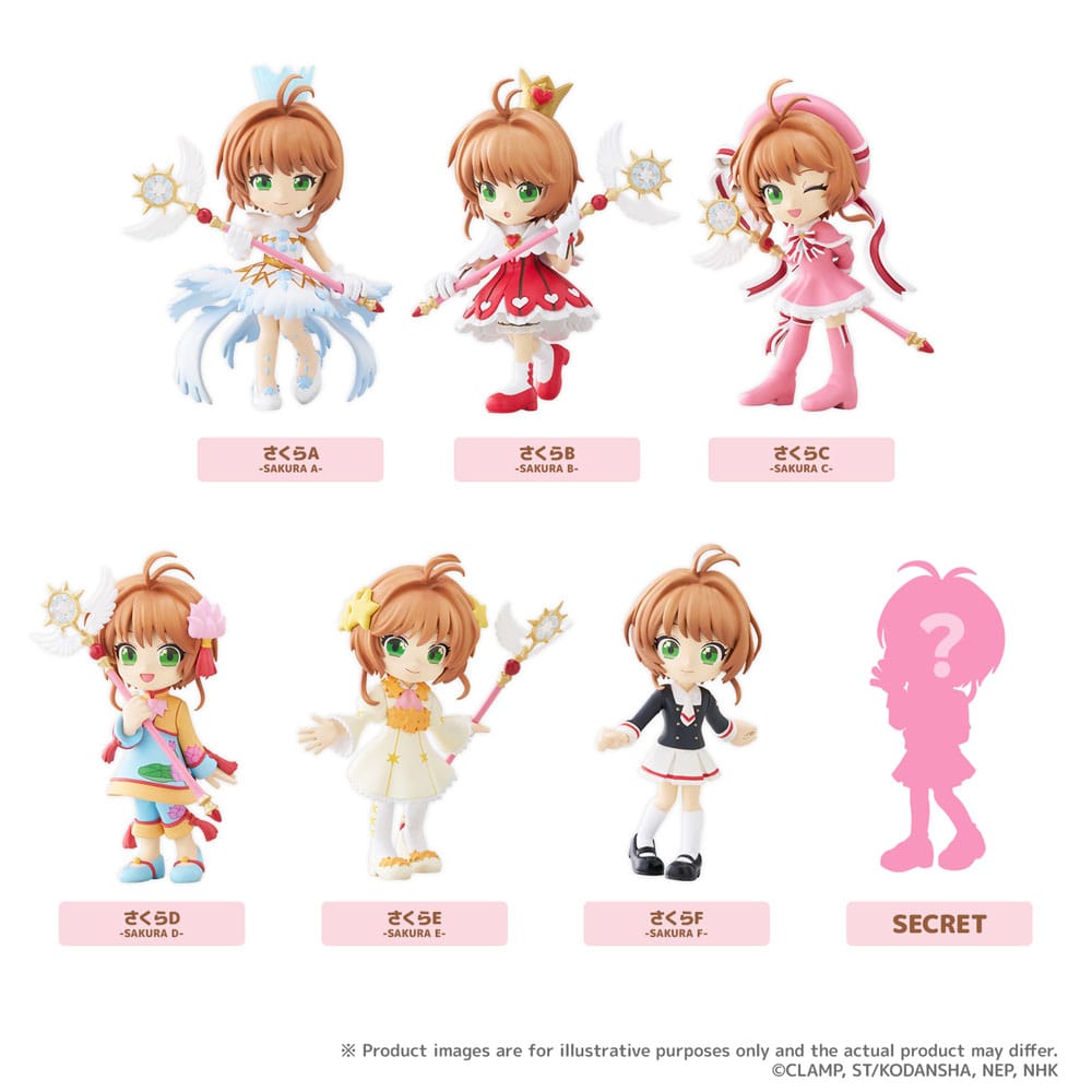 Cardcaptor Sakura: Clear Card PalVerse PVC Figuren Vol. 1 9 cm Blind Box Sortiment (6)