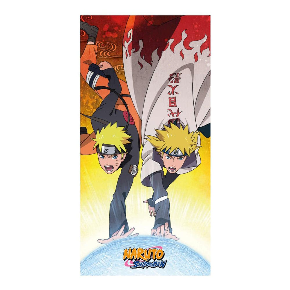 Naruto Shippuden Handtuch Premium Naruto & Minato 70 x 140 cm