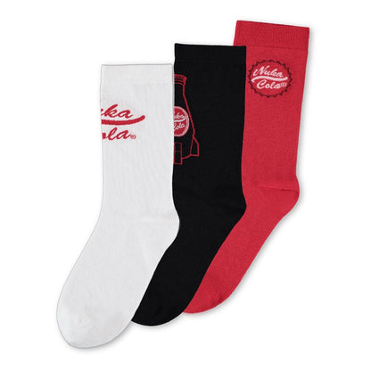 Fallout Socken 3er-Pack Nuka Cola 39-42