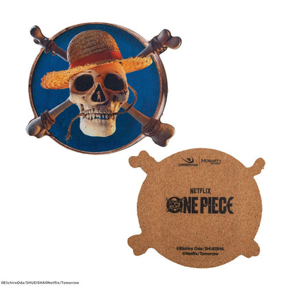 One Piece Untersetzer 4er-Pack Characters #1
