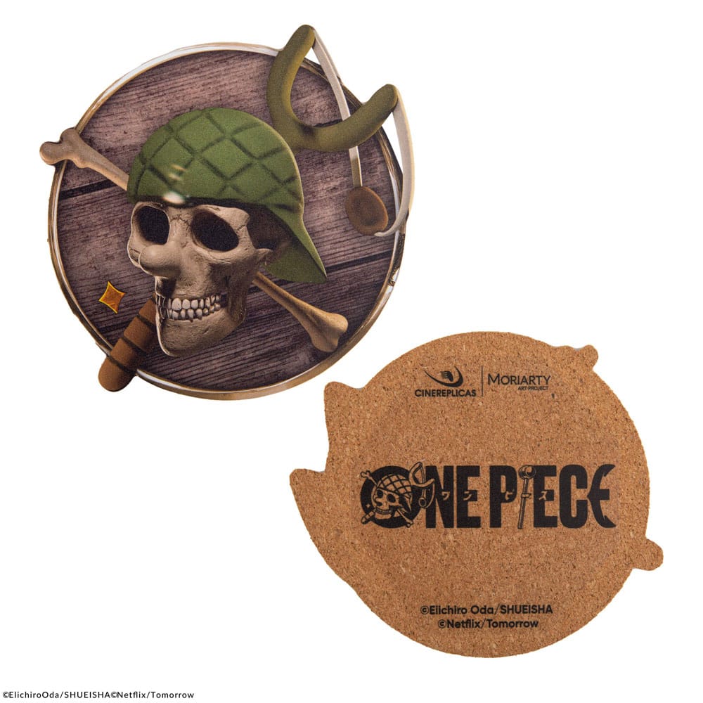 One Piece Untersetzer 4er-Pack Characters #2
