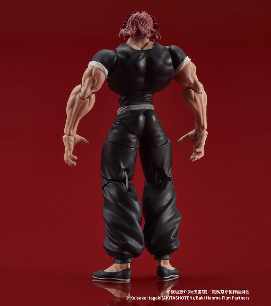 Baki Hanma Digaction Actionfigur Yujiro Hanma 7 cm