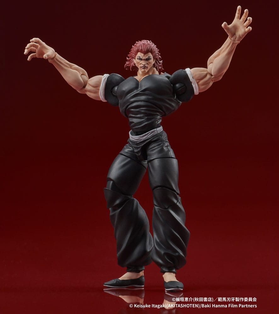 Baki Hanma Digaction Actionfigur Yujiro Hanma 7 cm