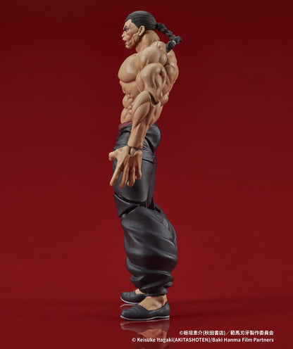Baki Hanma Digaction Actionfigur Retsu Kaioh 7 cm