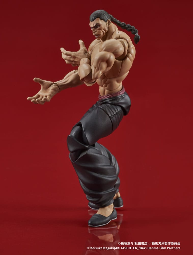Baki Hanma Digaction Actionfigur Retsu Kaioh 7 cm