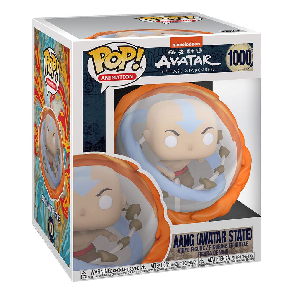 Avatar Der Herr der Element Oversized POP! Vinyl Figur Aang All Elements 15 cm