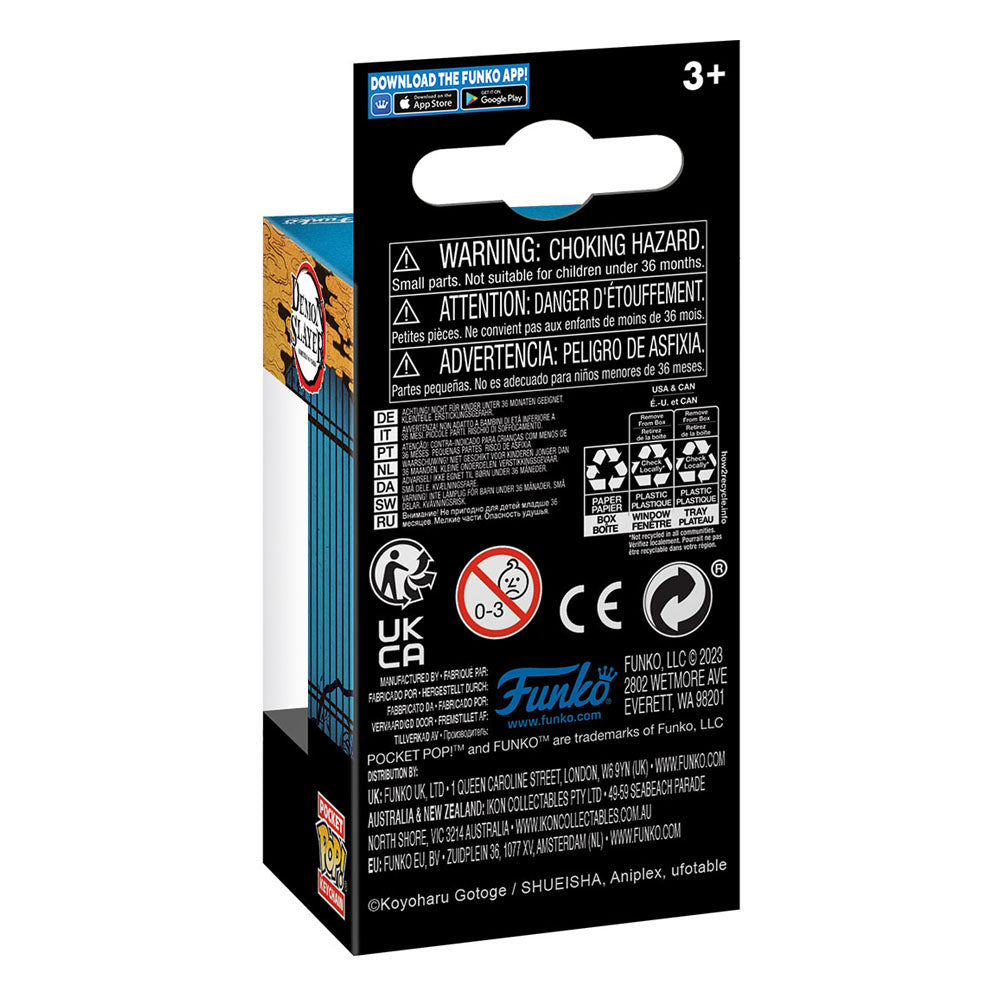 Demon Slayer Pocket POP! Vinyl Schlüsselanhänger 4 cm Tanjiro Display (12)