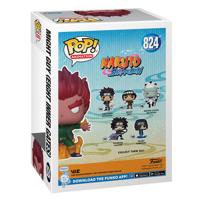 Naruto Shippuden POP! Animation Vinyl Figuren Might Guy (Eight Inner Gates) (GW) 9 cm