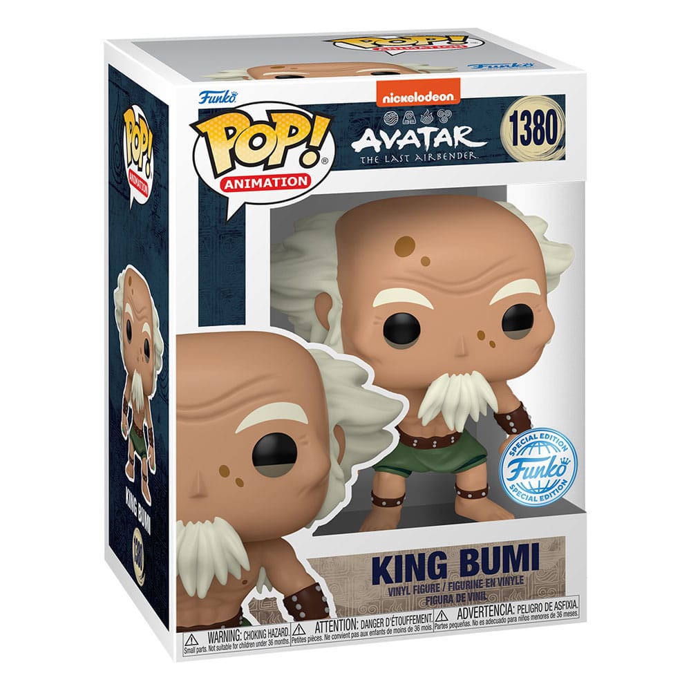 Avatar Der Herr der Elemente POP! Animation Vinyl Figur King Bumi 9 cm