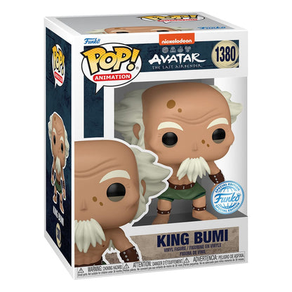 Avatar Der Herr der Elemente POP! Animation Vinyl Figur King Bumi 9 cm