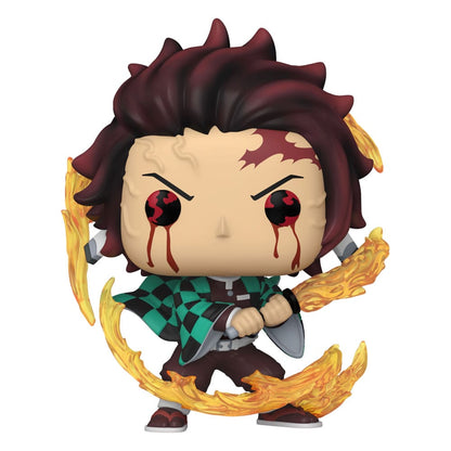 Demon Slayer: Kimetsu no Yaiba POP! Animation Vinyl Figuren Tanjiro(Sun Breathing) 9 cm