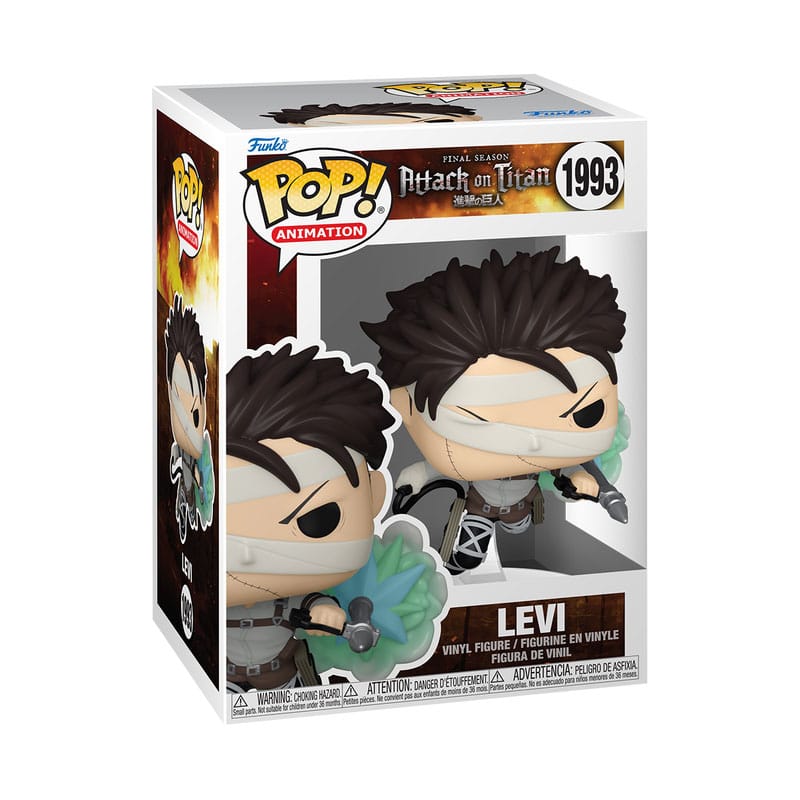Attack on Titan POP! Animation Vinyl Figur Levi (SP-1) 9 cm