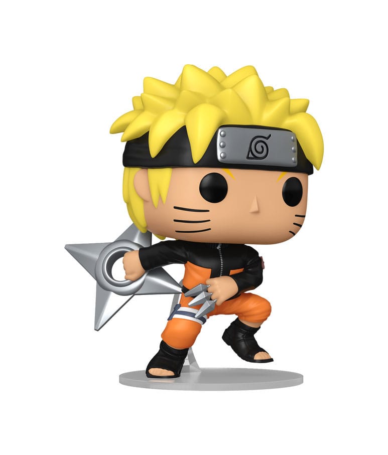 Naruto POP! Animation Vinyl Figur Naruto(Shrkn) w/CH 9 cm Sortiment (6)