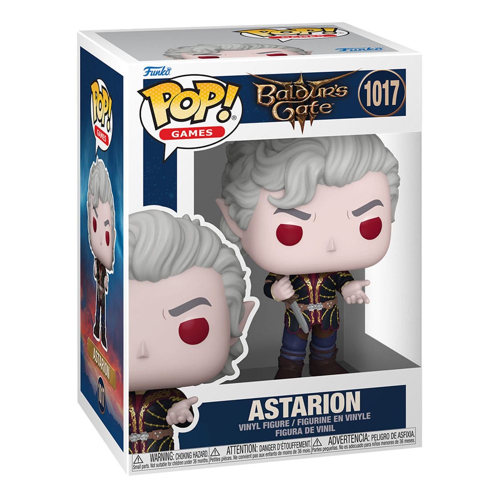 Baldur's Gate POP! TV Vinyl Figuren Astarion w/CH 9 cm Sortiment (6)