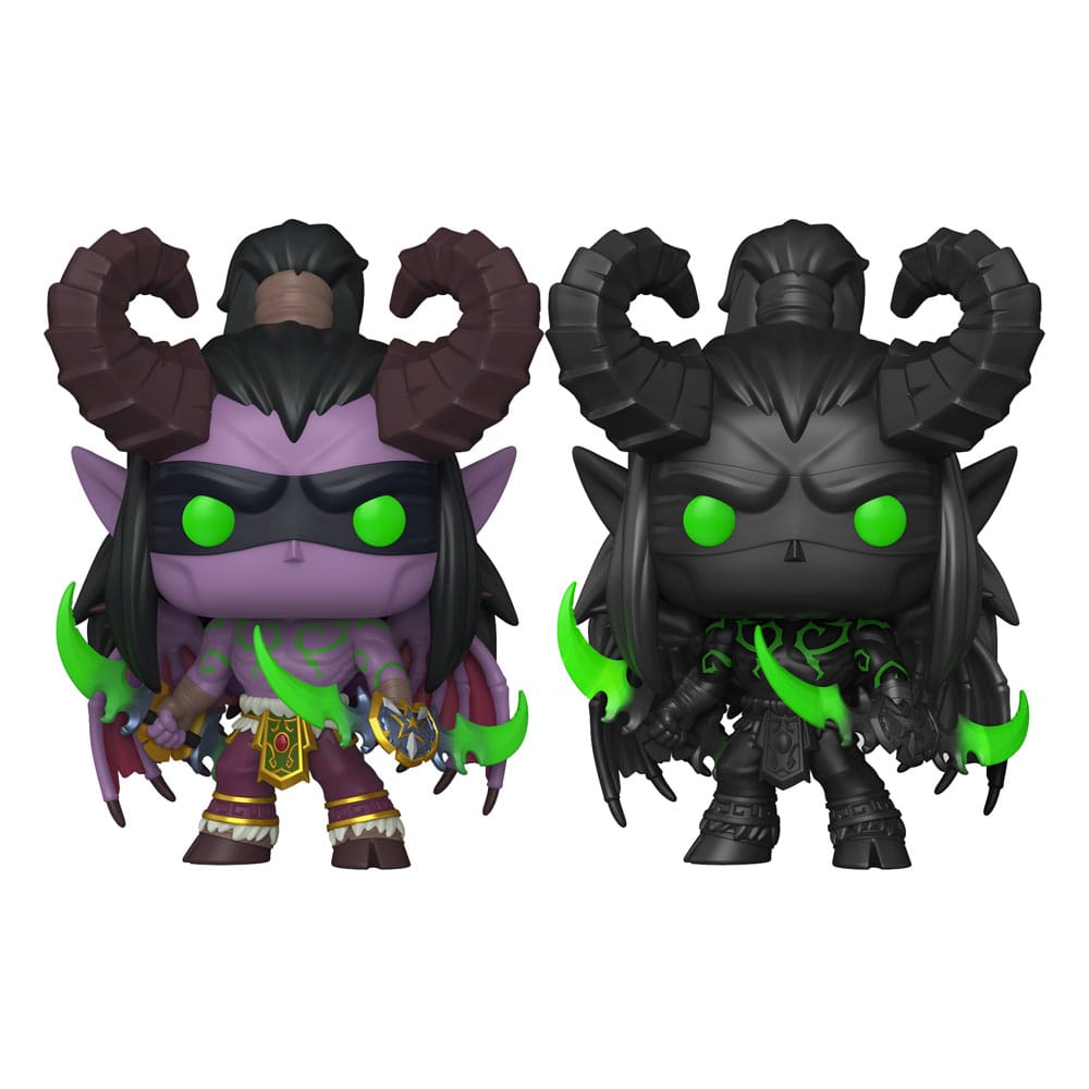 World of Warcraft POP! Games Vinyl Figur Illidan w/CH 9 cm Sortiment (6)