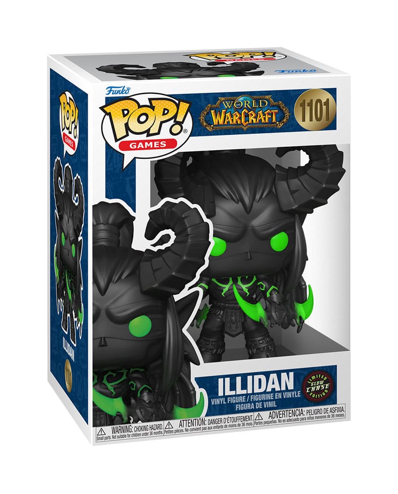 World of Warcraft POP! Games Vinyl Figur Illidan w/CH 9 cm Sortiment (6)