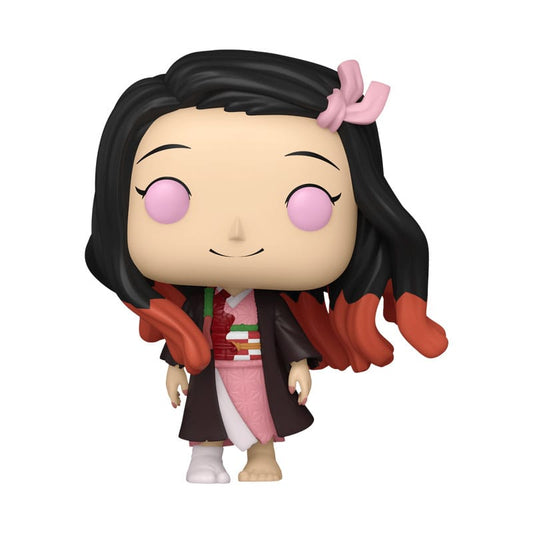 Demon Slayer: Kimetsu no Yaiba POP! Animation Vinyl Figur Nezuko (Human) 9 cm