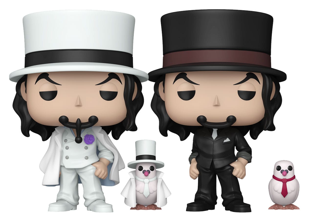 *heo Exclusive Edition* One Piece POP!&Buddy Animation Vinyl Figuren Rob Lucci with Hattori w/Chase 10 cm Sortiment (6)