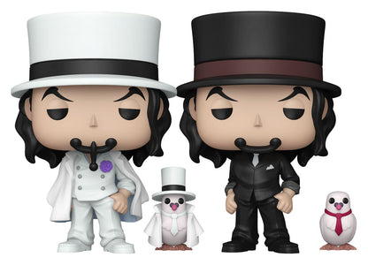 *heo Exclusive Edition* One Piece POP!&Buddy Animation Vinyl Figuren Rob Lucci with Hattori w/Chase 10 cm Sortiment (6)