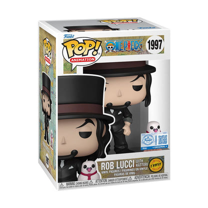 *heo Exclusive Edition* One Piece POP!&Buddy Animation Vinyl Figuren Rob Lucci with Hattori w/Chase 10 cm Sortiment (6)
