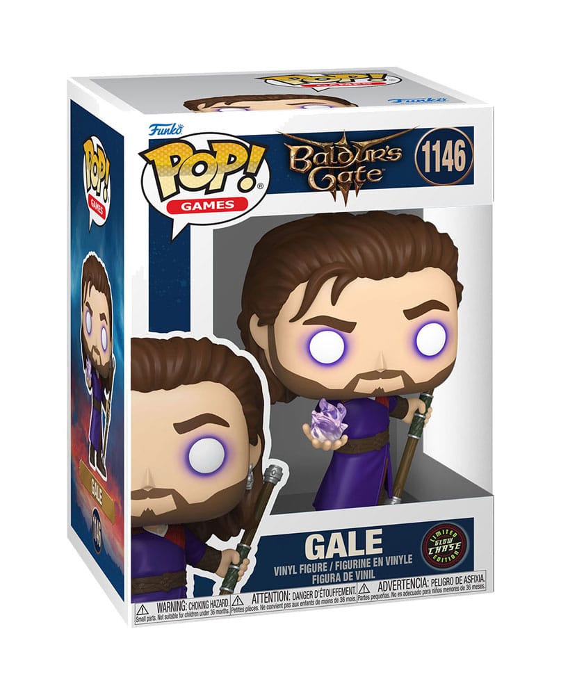 Baldur's Gate 3 POP! Games Vinyl Figuren Gale with Glow Chase 9 cm Sortiment (6)