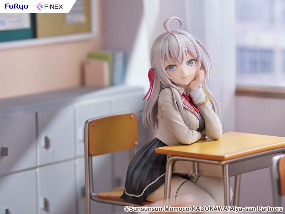 Alya Sometimes Hides Her Feelings in Russian F:Nex PVC Statue 1/7 Alya 20 cm