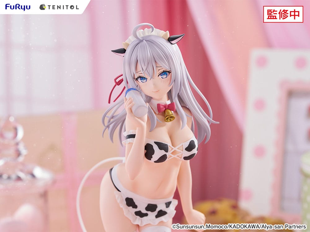 Alya Sometimes Hides Her Feelings in Russian Tenitol Tall PVC Statue Alya Cow Costume Ver. 29 cm