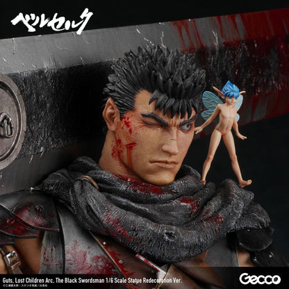 Berserk Statue 1/6 Guts Lost Children Arc The Black Swordsman Redecoration Ver. 38 cm