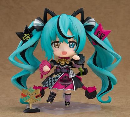 Character Vocal Series 01 Nendoroid Actionfigur Hatsune Miku: Black Maneki Miku Ver. 10 cm
