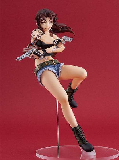 Black Lagoon Pop Up Parade PVC Statue Revy L Size 21 cm