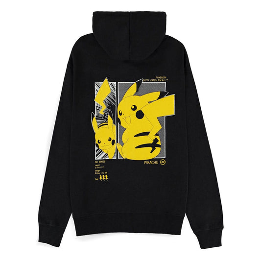 Pokémon Kapuzenpullover mit Reißverschluß Gotta Catch 'em All Pikachu Größe XL