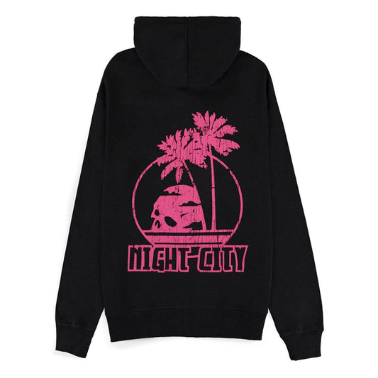 Cyberpunk 2077 Kapuzenpullover mit Reißverschluß Night City